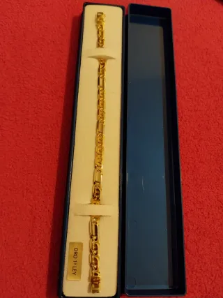 Pulsera de oro 1ª Ley