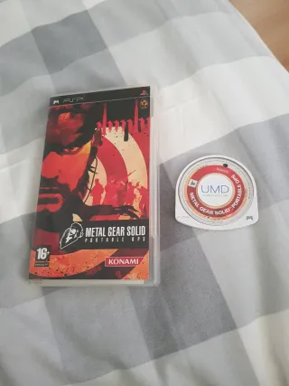 Metal Gear Solid Portable Ops PSP