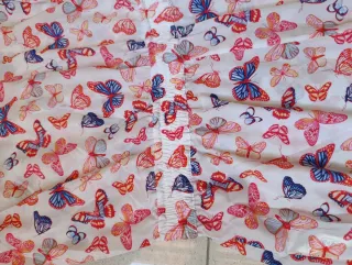 Mono blanco mariposas T.XL