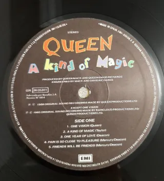 Vinilo Queen - A Kind of Magic 1986