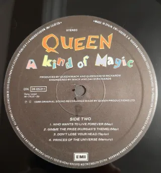Vinilo Queen - A Kind of Magic 1986