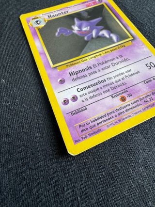 Carta Pokémon Haunter Base Set 29/102 (1999)