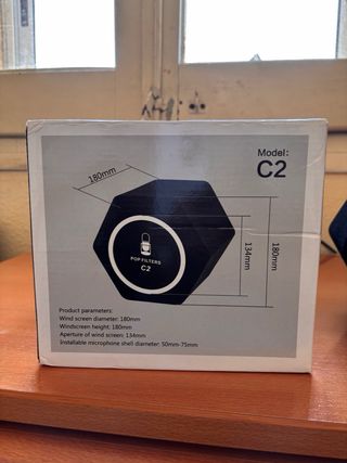 Pantalla Acústica y Filtro Antipop C2