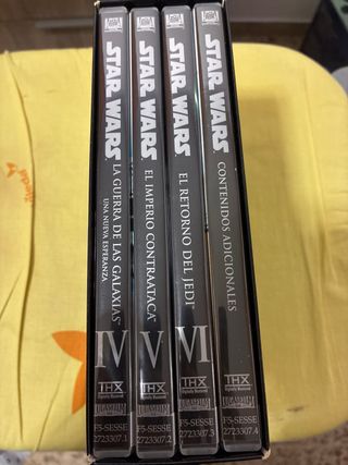 Trilogía Star Wars DVD