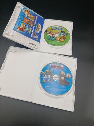 Lote Wii Skylanders Trap Team y Swap Force