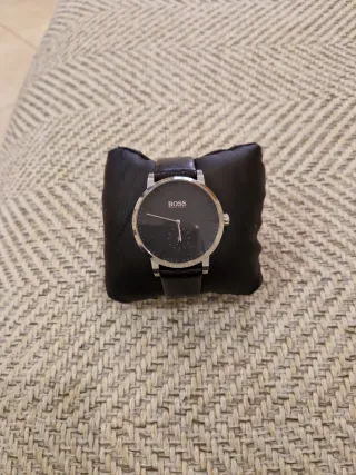 Reloj Hugo Boss Negro y Plateado