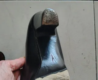 Zapatos de baile tacón, piel auténtica negro T41