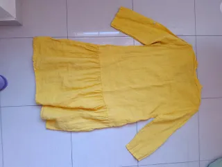 Vestido Baon Amarillo Talla M