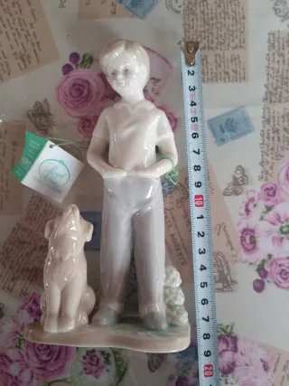 Statuetta porcellana Herit Royal Class bambino can