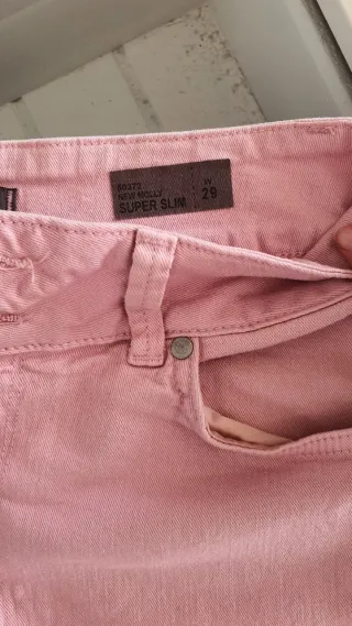 Shorts vaqueros LTB rosas Talla S