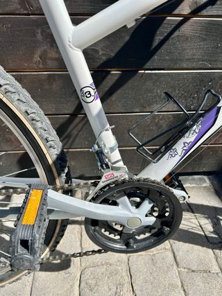 Bicicleta Decathlon Blanca