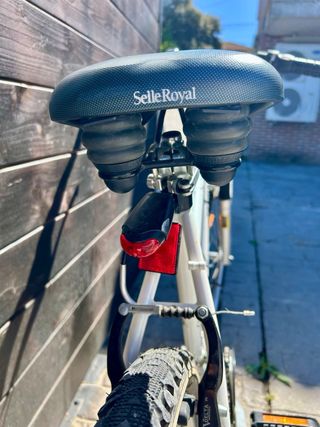 Bicicleta Decathlon Blanca