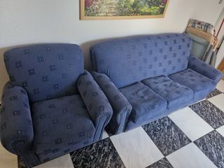 Sofá 3 plazas + 2 sillones individuales