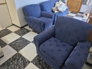 Sofá 3 plazas + 2 sillones individuales