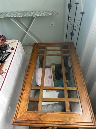 Conjunto Muebles Salón Madera Roble