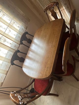 Conjunto Muebles Salón Madera Roble