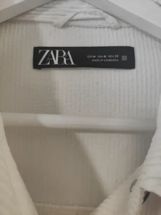 Sobrecamisa Zara Mujer Talla M