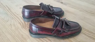 Mocasines Dr. Martens Rojo Borgoña