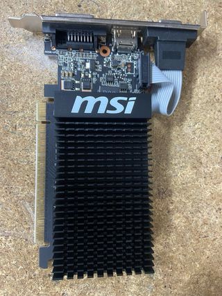 MSI GT 710 1GB GDDR3 LP Tarjeta Gráfica