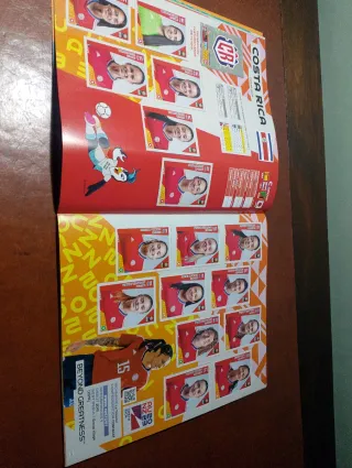 Álbum Mundial Fútbol Femenino 2023 Panini Completo