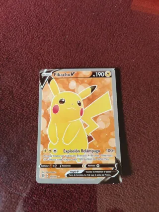 Carta Pokémon Pikachu V 157/172