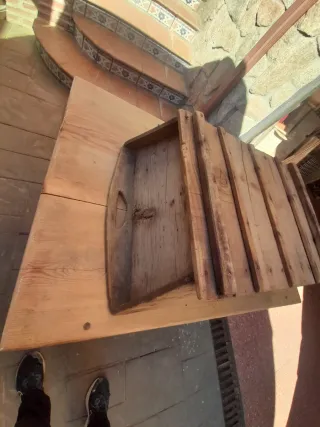 Antiguo lavadero de madera
