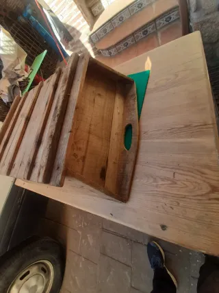 Antiguo lavadero de madera