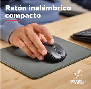Teclado y ratón inalámbricos Trust Ymo II negro