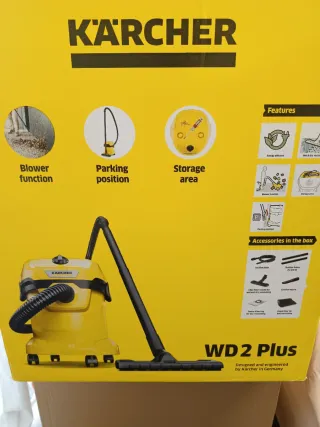 Aspiradora Kärcher WD 2 Plus