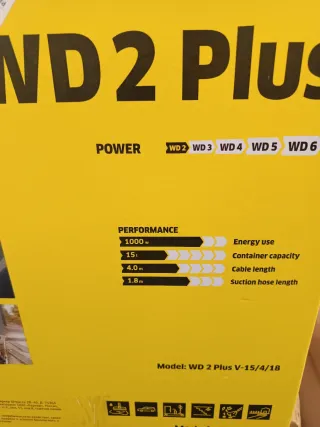Aspiradora Kärcher WD 2 Plus
