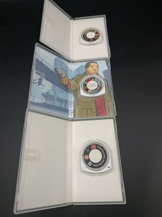 Lote 3 Juegos GTA PSP PAL