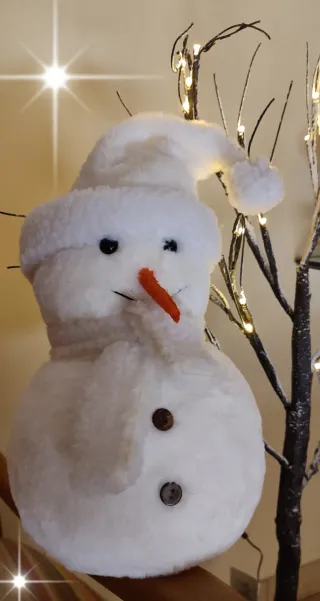 Muñeco de Nieve Decoración Navideña