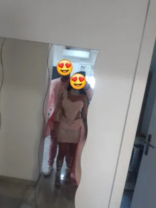 Vestido de fiesta rosa