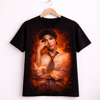 Camiseta BTS SUGA Arirang Negra Multicolor de segunda mano por 14