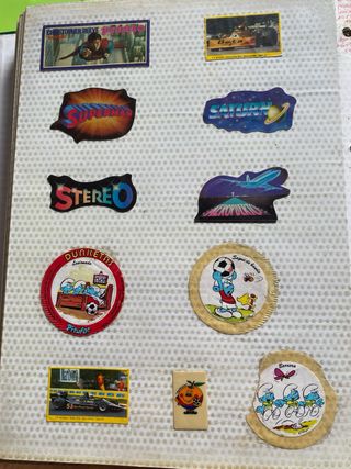 Colección 80 Pegatinas VINTAGE Años 80