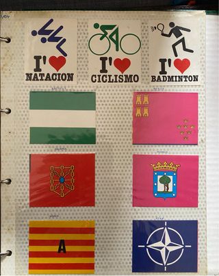 Colección 80 Pegatinas VINTAGE Años 80