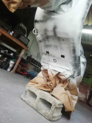 Vespa 50 Azul Marrón Automática