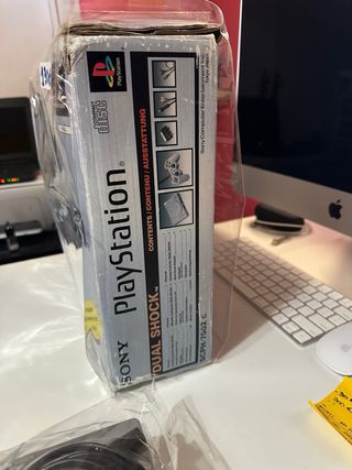 PlayStation Dual Shock Plata Completa