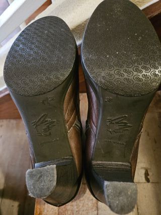 Botines Pikolinos Piel Marrón Chocolate T38