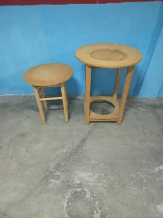 Mesas de madera
