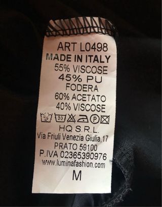 Falda Nicole negra volantes