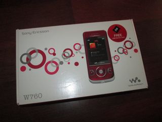 Sony Ericsson W760 Rojo/Plateado