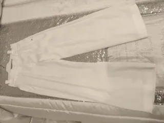 Pantaloni a righe bambina 9/10 anni