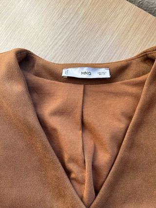 Chaleco Mango marrón