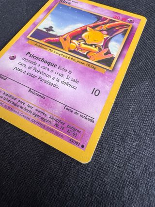 Abra Base Set 43/102 Carta Pokémon (1999)