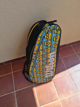 Raqueta Wilson Clash 100 L Minions + raquetero