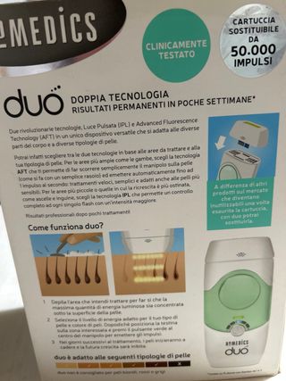 HoMedics Duo Epilatore Luce Pulsata