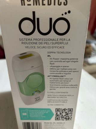HoMedics Duo Epilatore Luce Pulsata