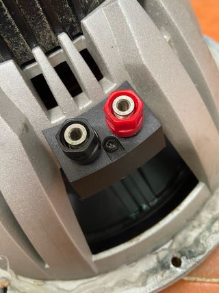 Bombo JBL Negro y Plateado