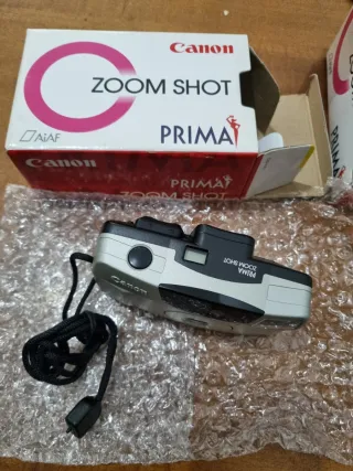 Canon Prima Zoom Shot - Nuova in Scatola (NOS)